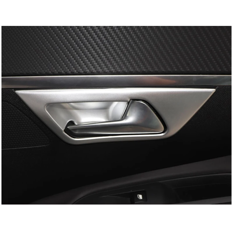 لبيجو 3008 5008 GT الهجين 2016 2017 2018 2019 2020 2021 2022 2023 ABS سيارة الداخلية مقبض الباب إكسسوارات خارجية لأبواب السيارات ملصق الكسوة