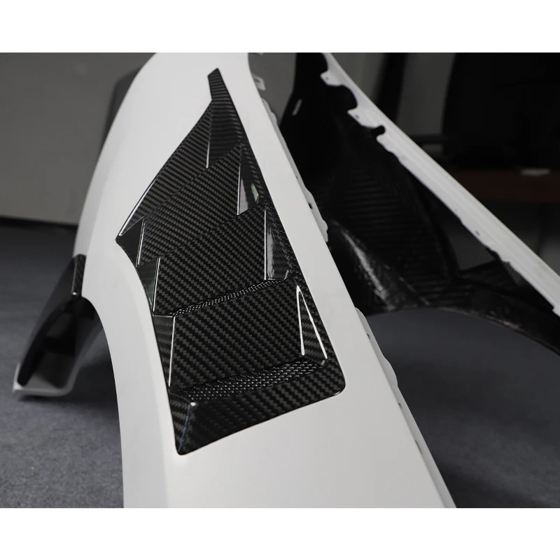 Car Upgrade Carbon Fiber mudguard New Condition Fit for BMW 2022-2025 M2 G42/G87 HALFLEAKAGE Style