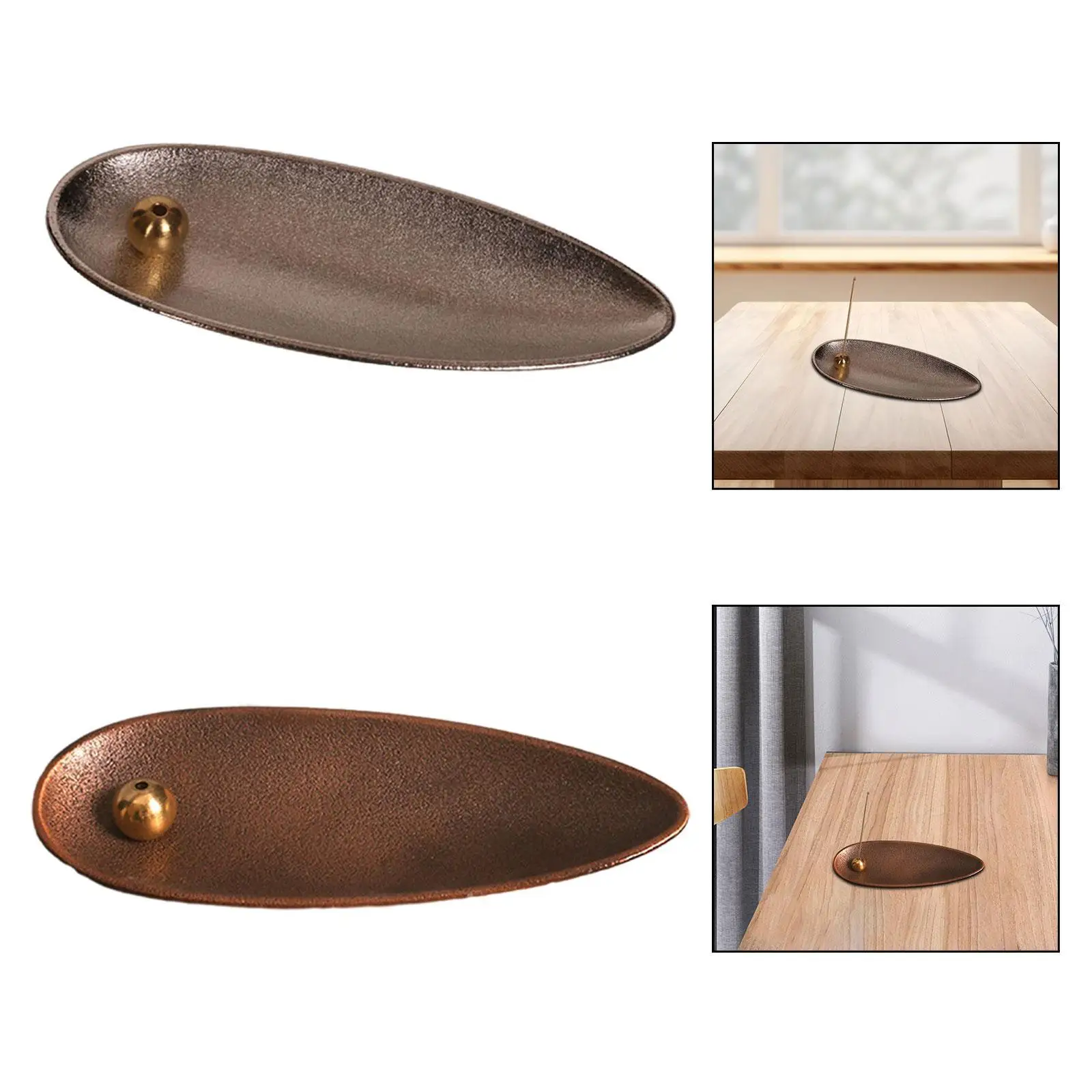 Incense Insert Traditional Artisan Crafted Stick Incense Holder Incense Stick Tea Ceremony for Bedroom Office Room Home Yoga