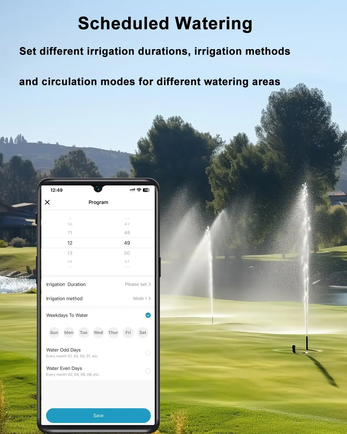 Tuya WiFi Sprinkler Controller Gardening Intelligent Irrigation Timer 16 Zones Automatic Watering Device For Alexa Google Home image 4
