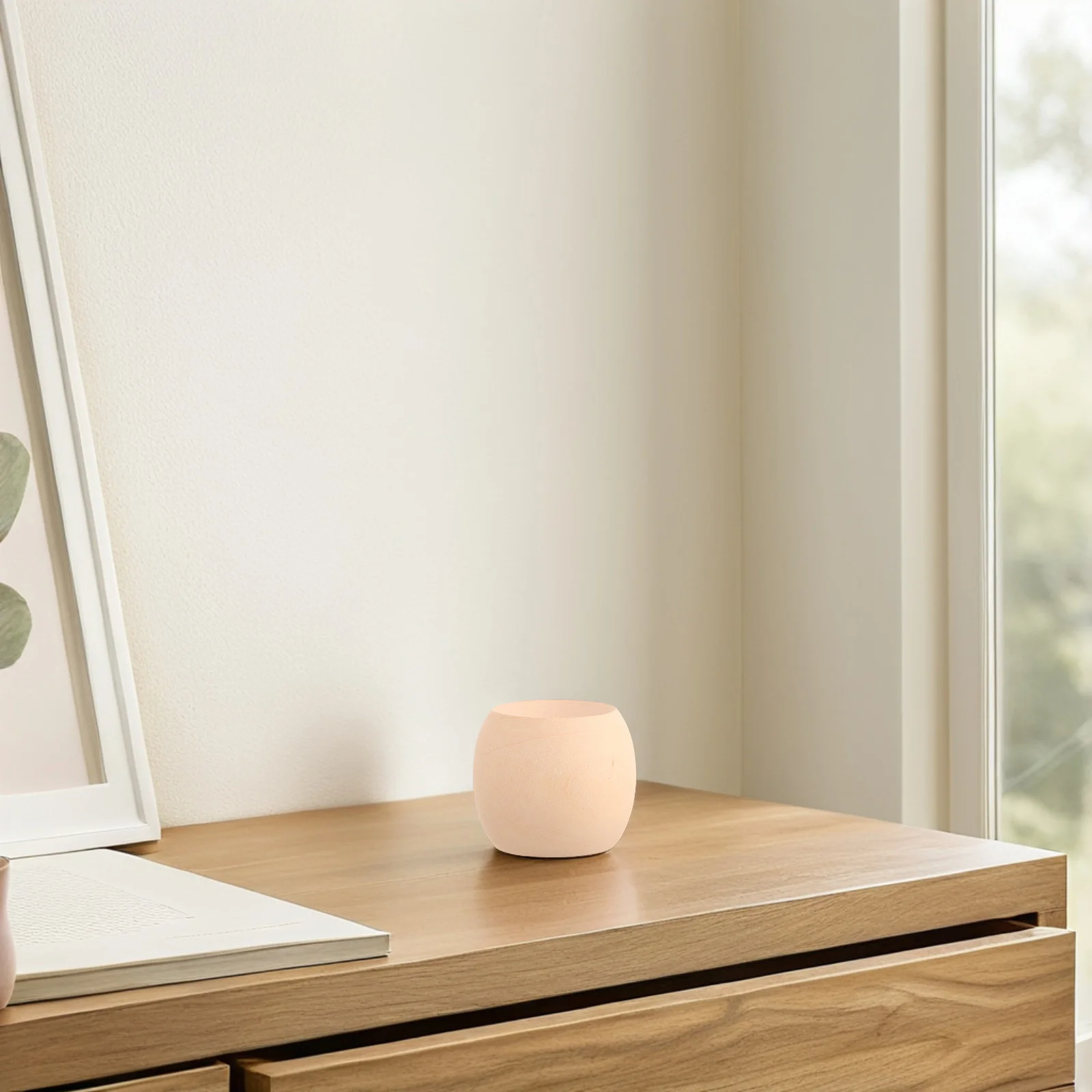 

12Pcs Wood Essential Oil Diffuser Mini Natural Scent Retention Compact Diffuser for Car Home Office Decoration