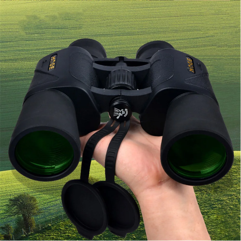 

Moge 10x50mm High-power HD Low-light Night Vision Large Eyepiece Ultra-Far Binoculars Non-infrared 1000 FMC BAK4 Telescope