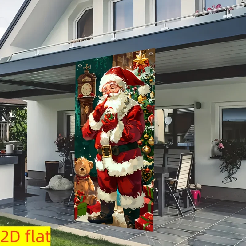 1Pc 2D Plane, Santa… - image