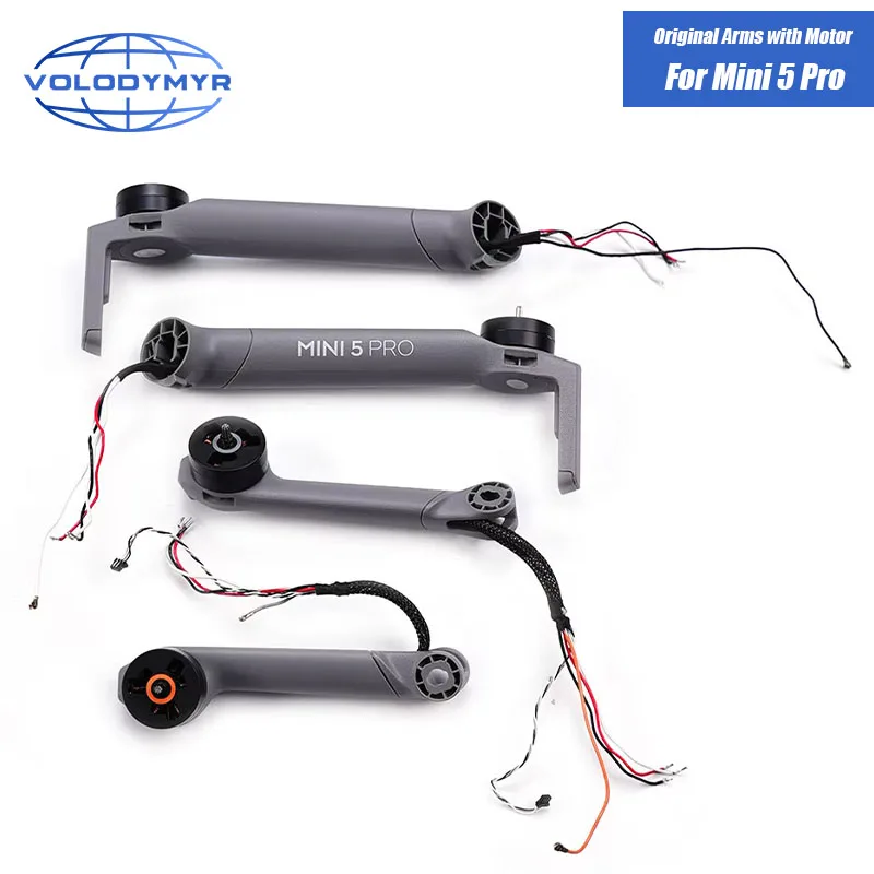 

VOLODYMYR Original Arms with Motor for DJI Mini 5 Pro Drone Replacement Left/Right Front/Rear Motor Arm for Repair Part