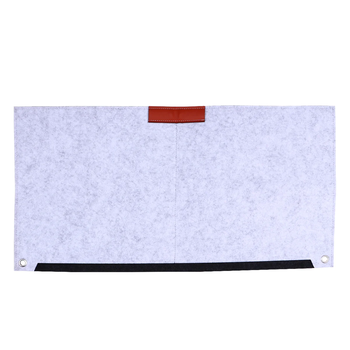 

1pc Oversized Mouse Pad Felt Desk Mat Anti-Skid Texture For Home Office Study Storage Design Lightweight Foldable Round Hole