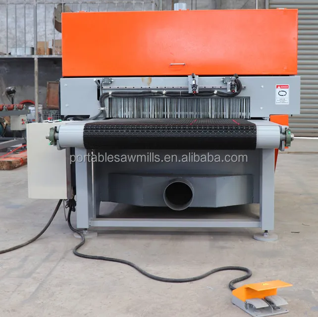 Popular Hot sell Sawmill World Factory Lumber Edger Twin Blade Board Edger Woodworking Saw