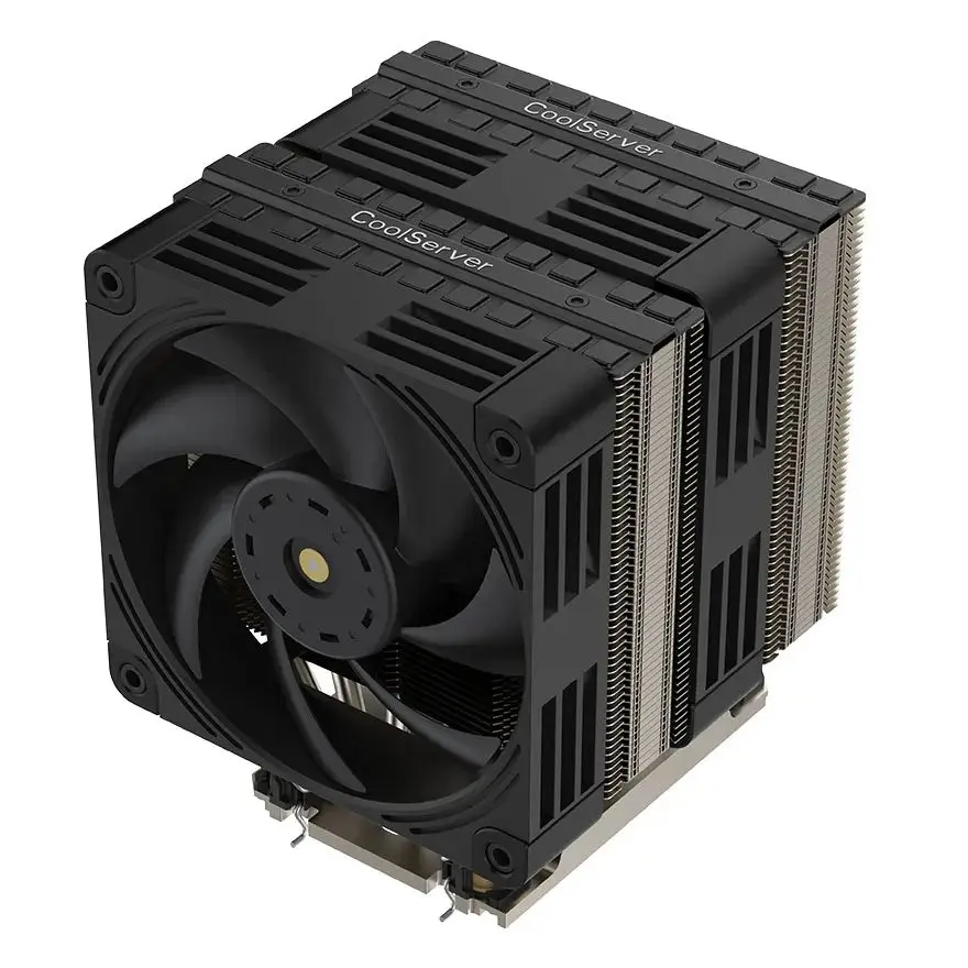 LGA4189 Server Cooler 4U for LGA 4189 Fan M99 6 Heat Pipes CPU Radiator Air-cooled Heat Sink CS-4189-4UM99