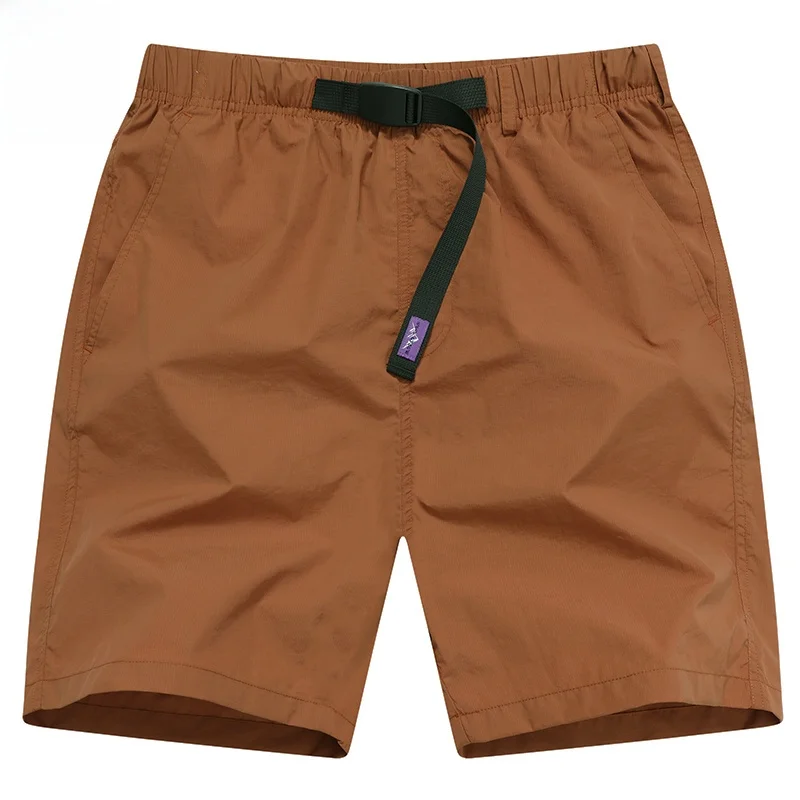 Qui Dry Pantaloni da spiaggia larghi casual da uomo per la casa Sport per il tempo libero Pantaloni medi elastici a cinque quarti Pantaloni estivi drng veloci