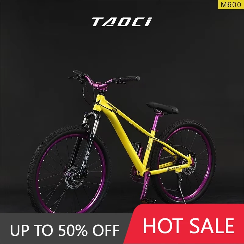 

JYF AKEZ 26 Mountain Bike | Shock Absorbed Adult and Student Bike with Dual Disc Brakes | Durable All-Terrain Riding Gear for Da