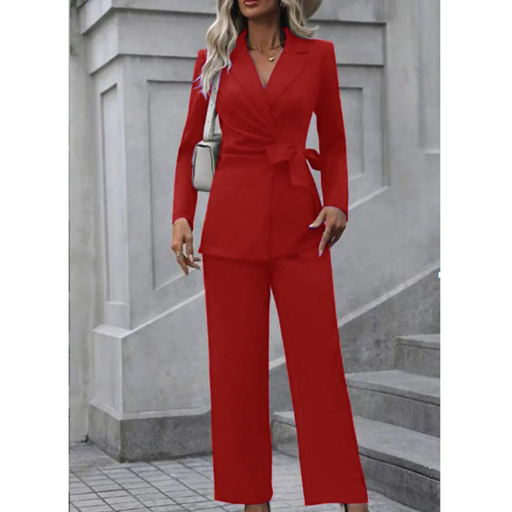 Nuovo stile donna due pezzi abiti Fashion Design elegante pantaloni abiti donna estate moda 2024 abbigliamento estivo donna vestito da donna