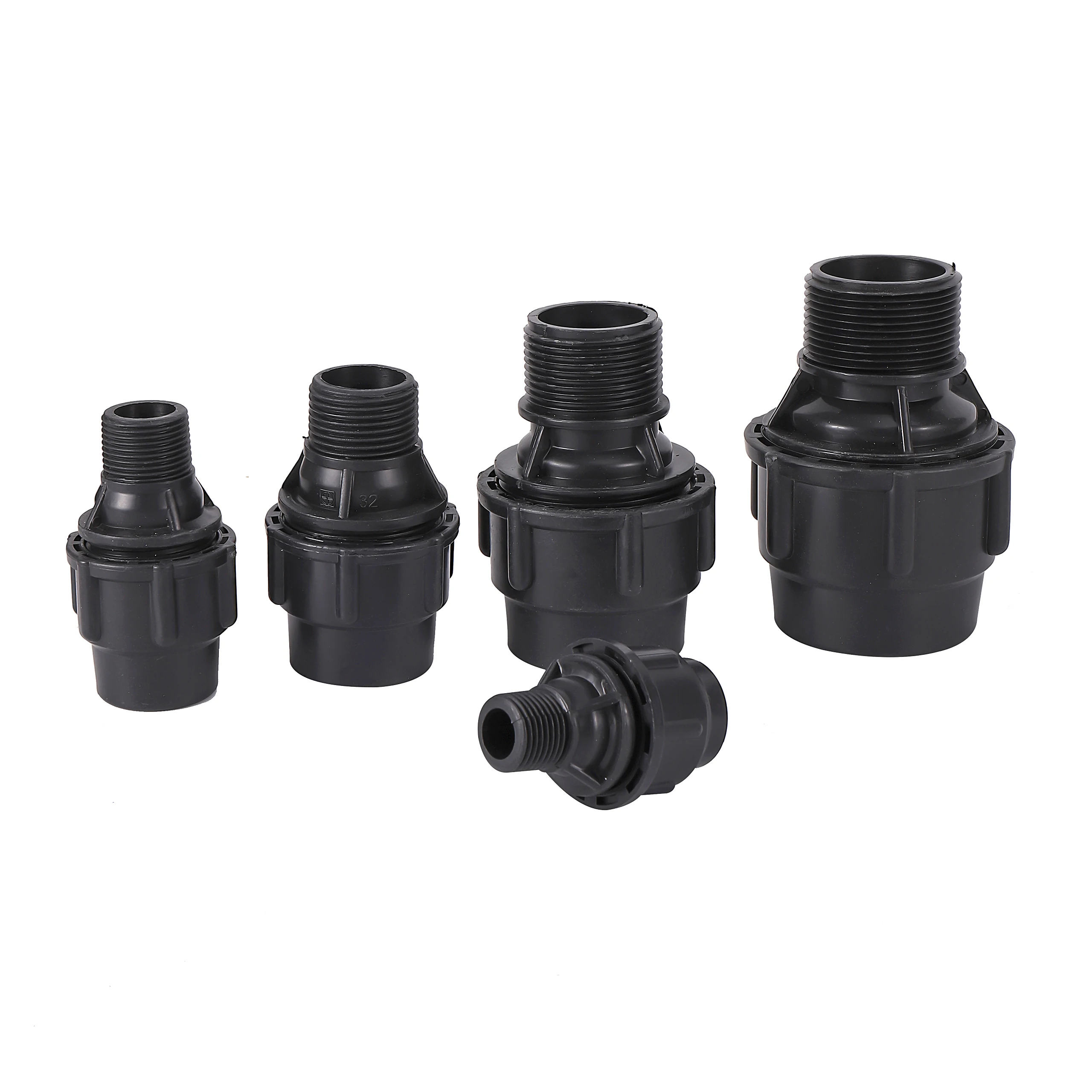Plastic PE Water Pipe Quick Connection 1/2