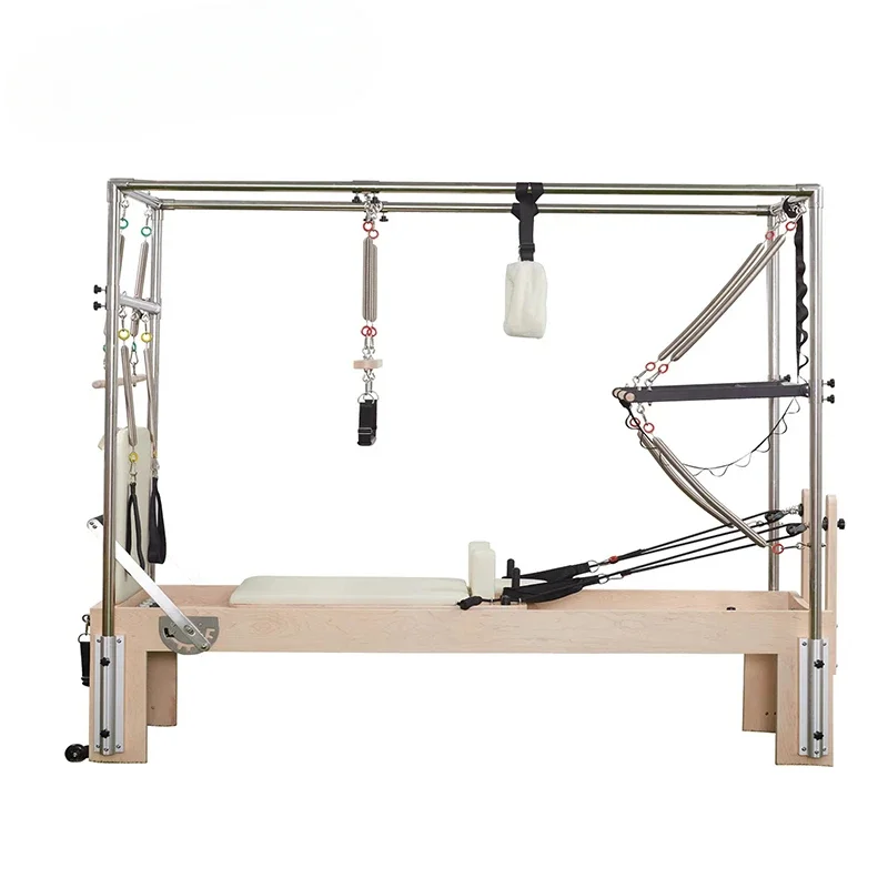 

Оптовая продажа Реформер Оборудование для пилатеса Реформер для пилатеса Машина Коммерческий кленовый реформатор для пилатеса