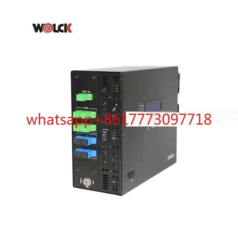 1550nm MiNi CATV Optical Transmitter WDM 4 8 Port 23 db 19 dbm Cable TV EDFA with RF Input