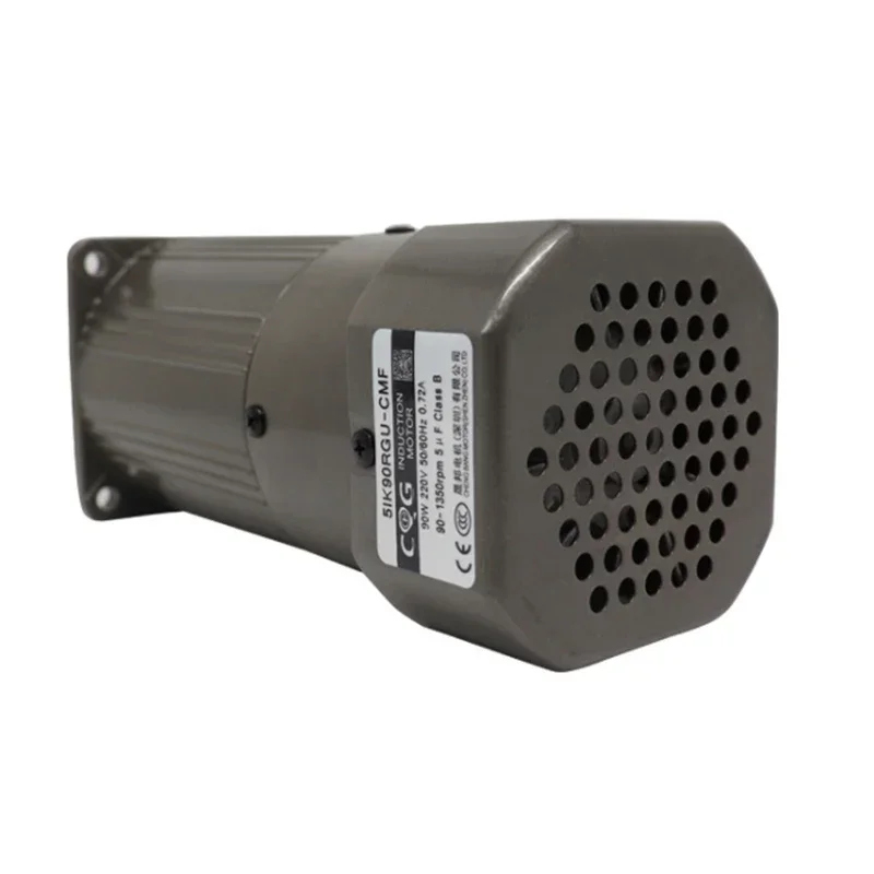 Hot sales380V Variable Frequency Horizontal Three-phase Motor Motor Small Speed Adjustable Vertical 90W Gear Motor