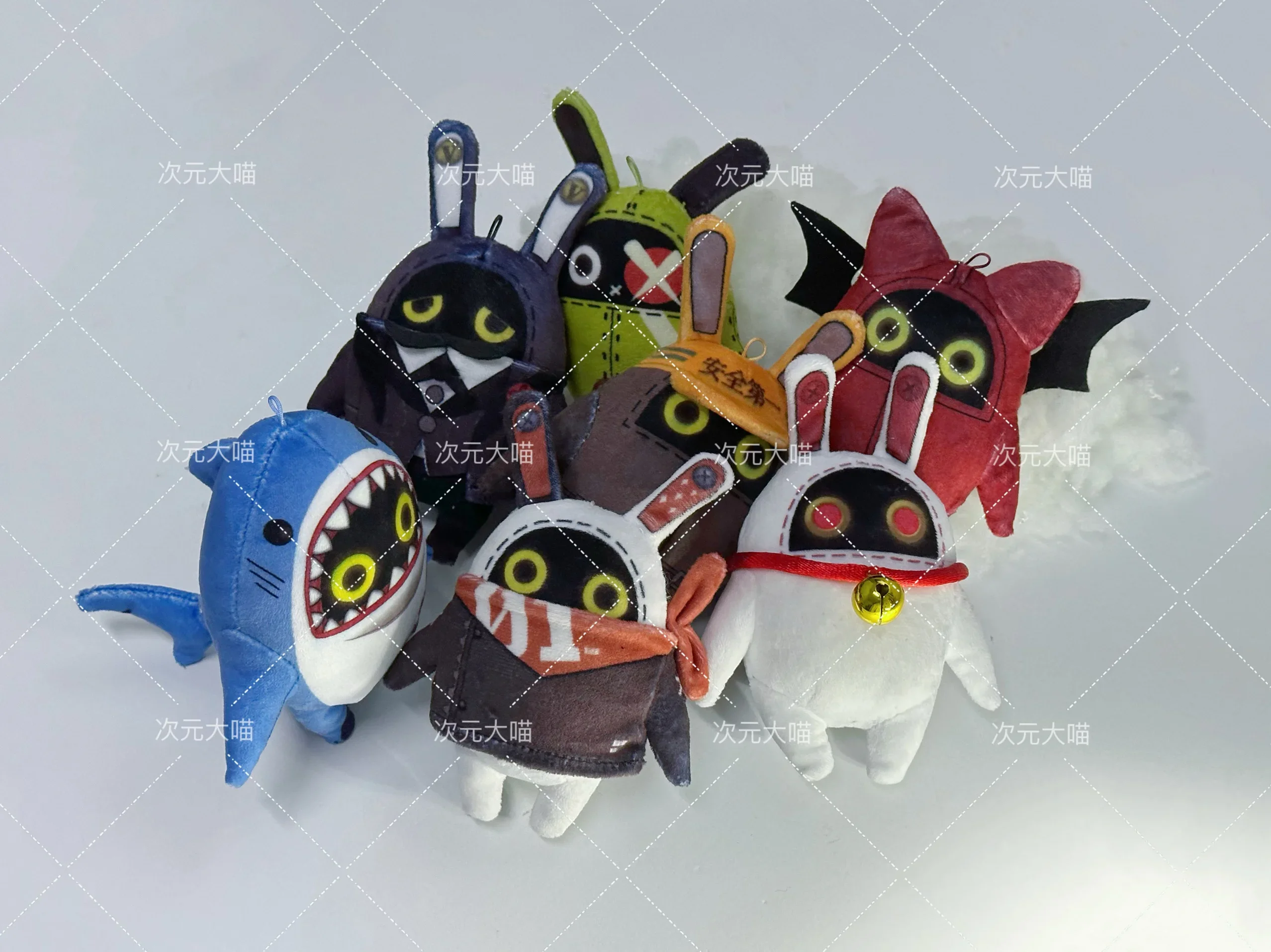 Pre-Order Zenless Zone Zero The Bangboo Anby Nicole Demara Rabbit Plush Pandents Anime Cartoon Doll Stuffed Toy Ornaments Gift