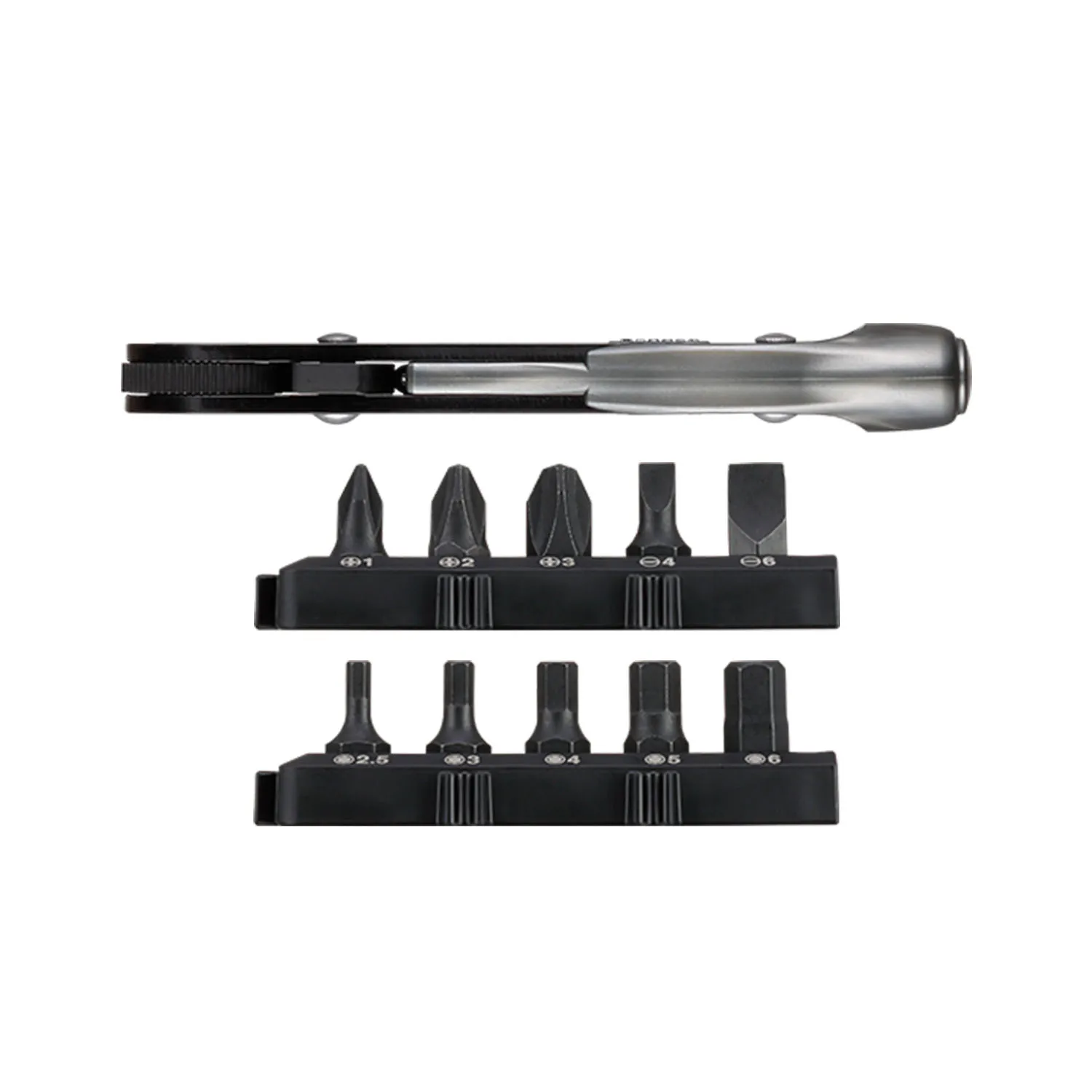 VESSEL 1pcs Mini Ratchet Wrench Set with Replaceable Screwdriver Bit Set Socket Wrench TD-23/TD-24/TD-25/TD-26/TD-BS21/TD-BS22