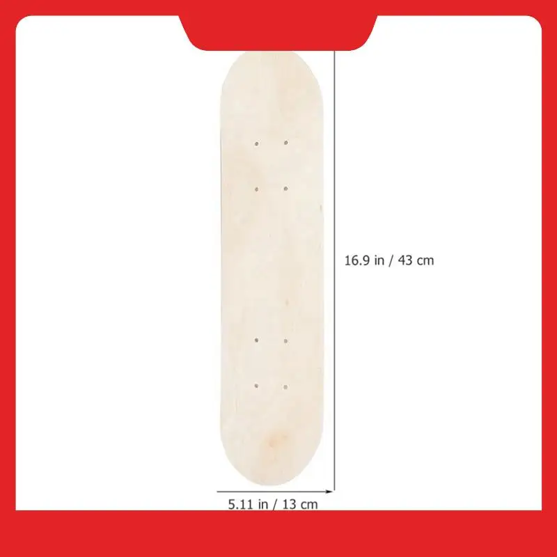 เด็กสเก็ตบอร์ด DIY ภาพวาดไม้ Longboard กีฬากลางแจ้ง Trick สเก็ตบอร์ดสําหรับเด็ก BLANK Graffiti Deck
