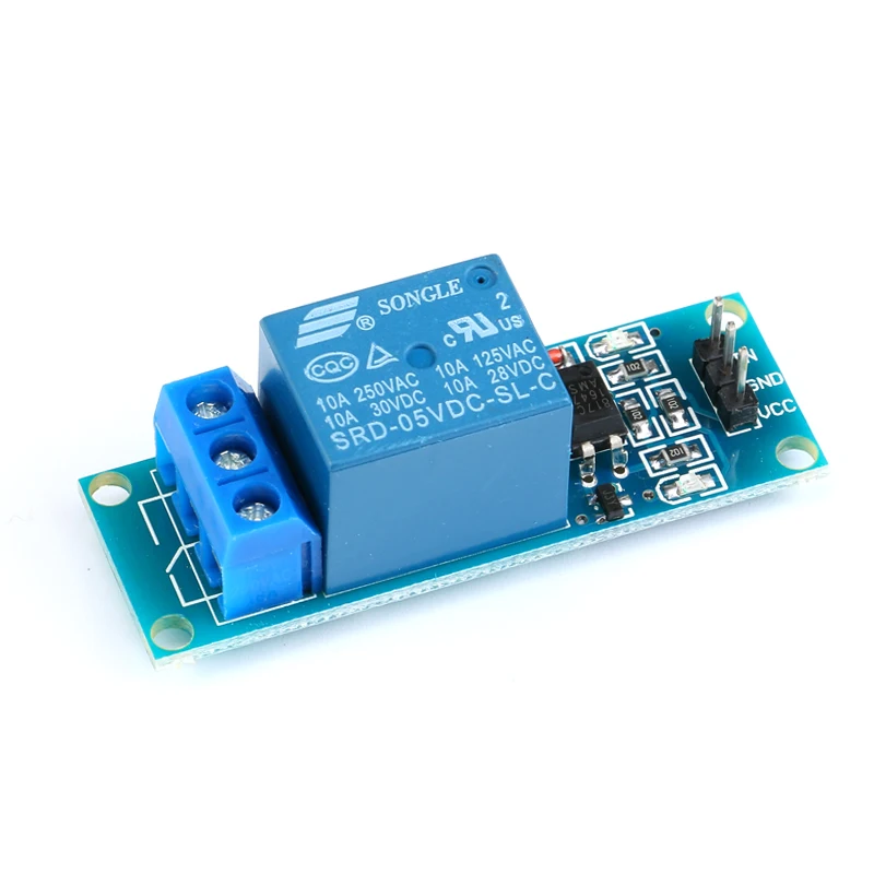 5V One 1 Channel Relay Module  Support  Low Level Trigger Board Shield with Optocoupler for Arduino