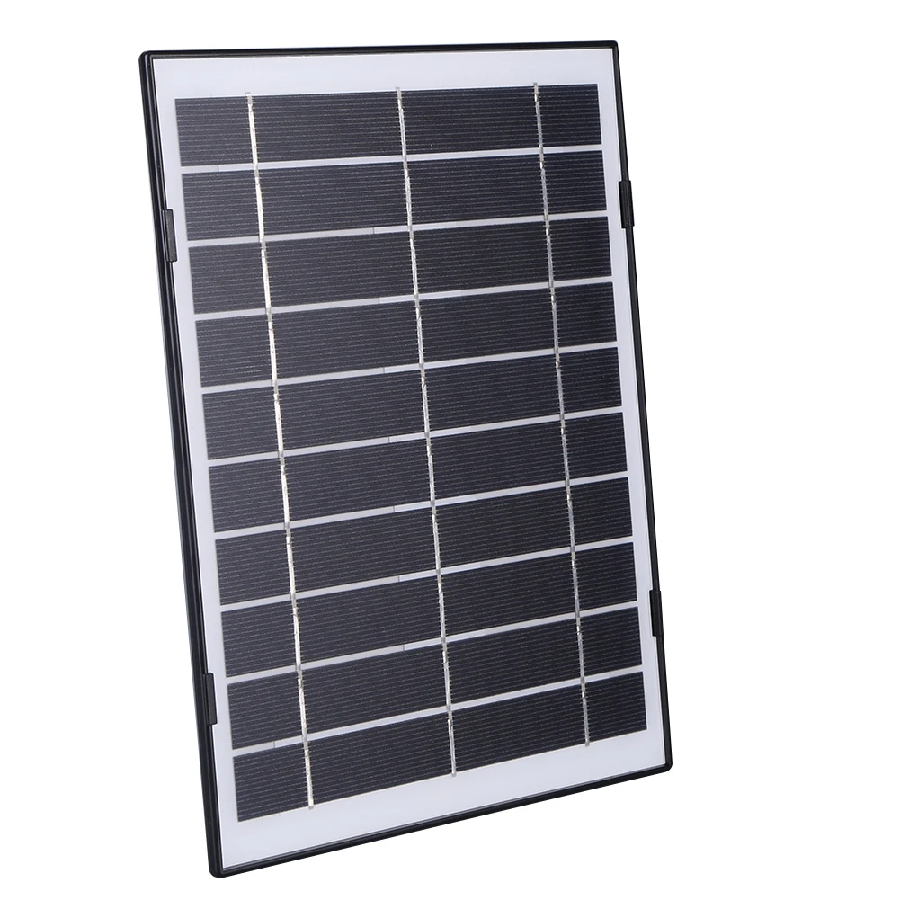 30W Camera Solar Panel Charger Micro USB/USB-C/DC5521 Solar Panel Kit IP65 Waterproof 9.8Ft Charging Cable for EufyCam/Wyze Cam