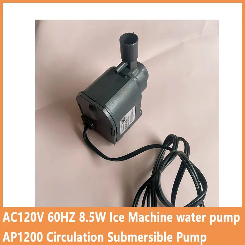

AC120V 60HZ 8,5W Водяной насос для льдогенератора AP1200 Циркуляционный погружной насос
