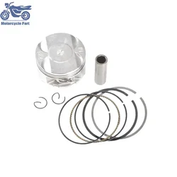 Motorcycle Part Engine For AX-1 250 1988-1999 NX250 Dominator 1988-1993 Piston and Rings 70mm 70.25mm 70.50mm 70.75mm 71mm