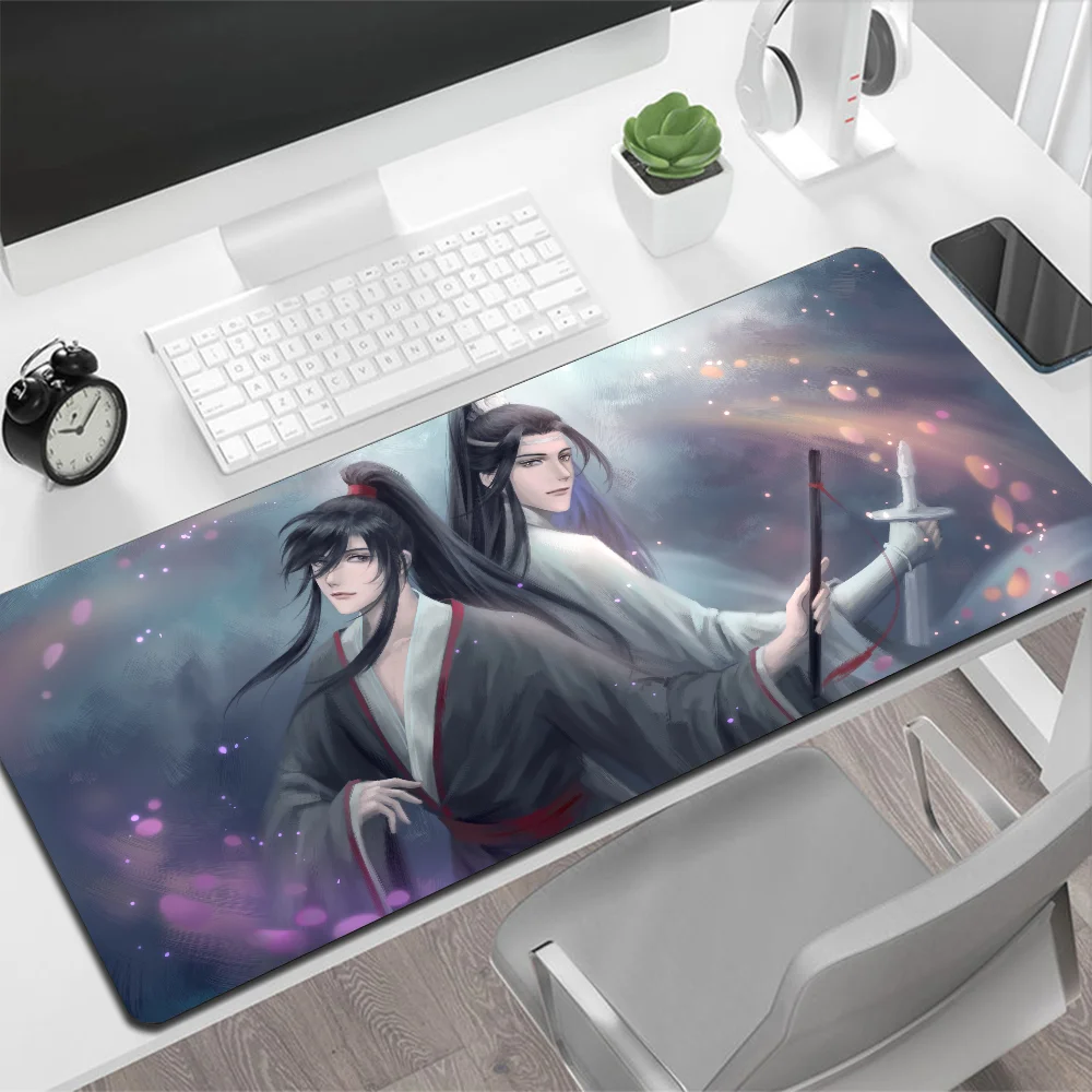 لوحة ماوس كبيرة للألعاب Mo Dao Zu Shi ، حصيرة ماوس كمبيوتر للألعاب ، سجادة XXL ، مكتب لوحة مفاتيح