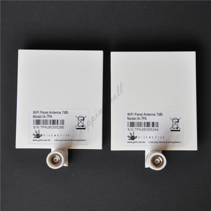 WiFi Signal Range Extender 2.4G 7dBi Panel Antenna Kit for DJI Phantom 4 Pro / Pro+