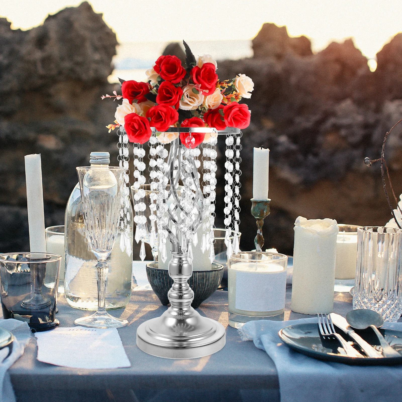 

Exquisite Workmanship Metal Vase Modern Dried Flower Decor for Indoor Home Desk Wedding Centerpieces Vase Vases for Centerpieces