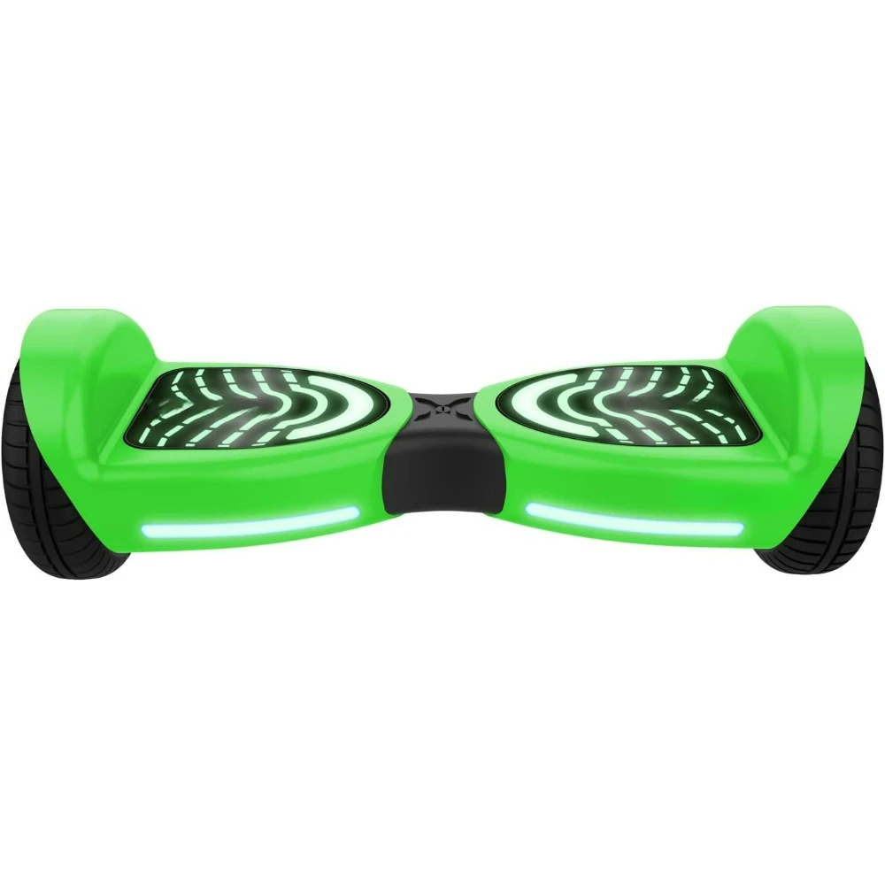 Rocket Electric Self-Balancing Hoverboard with 6.5” LED Light-Up Wheels, Dual 160W Motors,7 mph Max Speed, and 3 Miles Max Range