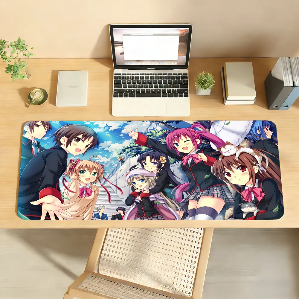 

Anime L-Little Busters! Mouse Pad Computer Laptop Rubber Non-slip Mouse Mat Mousepad Gamers Decoracion Desk Mat