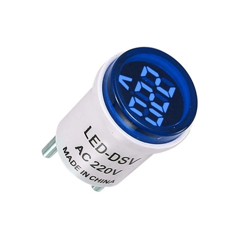 652F Tegangan Monitor 50-500V Instrumen Pengukuran Digital Display Meter