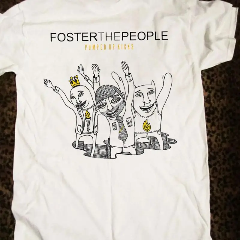 

Футболка Foster The People Band Pumped Up Kicks из хлопка Gs041