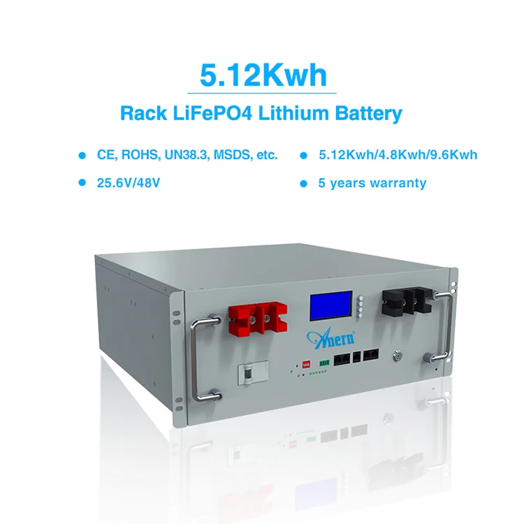 

48V 100Ah Rack Mount Lithium Ion Rechargeable Battery Lifepo4 Battery Pack