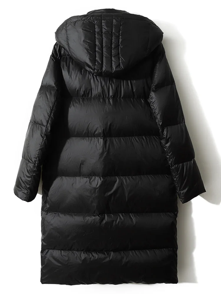 New Women\'s Winter Down coat Puffer Fashion Hood Zipper Warm Jacket