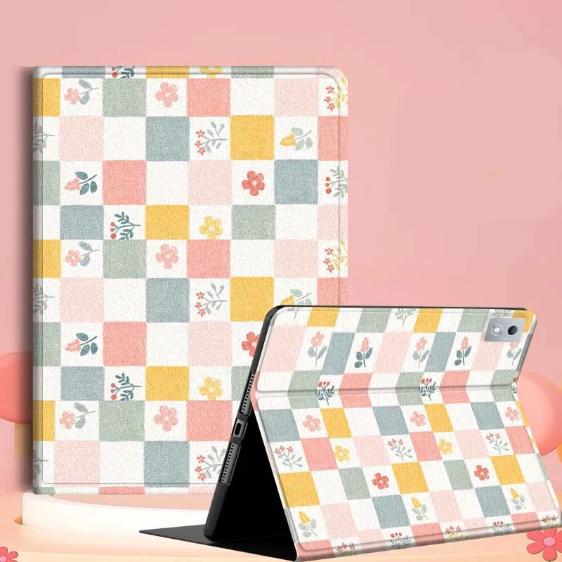 

Art Lattice Creative Pattern For Lenovo Tab Xiaoxin Pad 700 Y900 Gen4 K10 P11 GT K11 3rd P11 P12 Plus Pro Gen Tablet Case