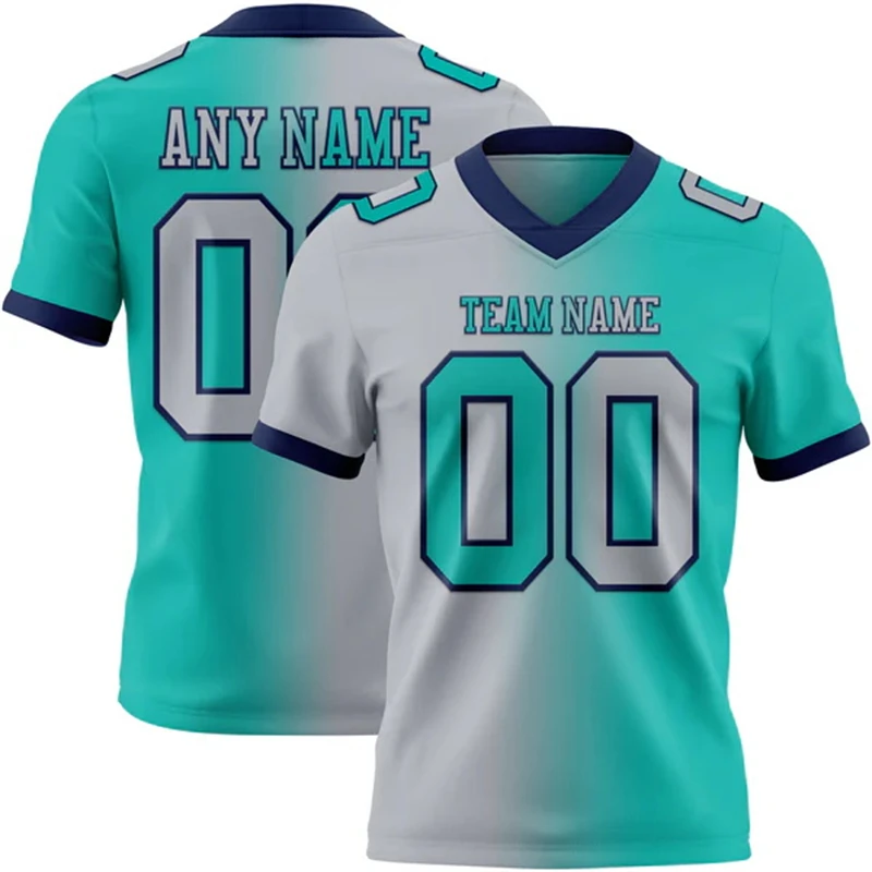 Custom Name Team Jersey Top Breathable Graffiti Soccer Football Jersey 3DPrint Harajuku Summer Streetwear Short Sleeves T-Shirts