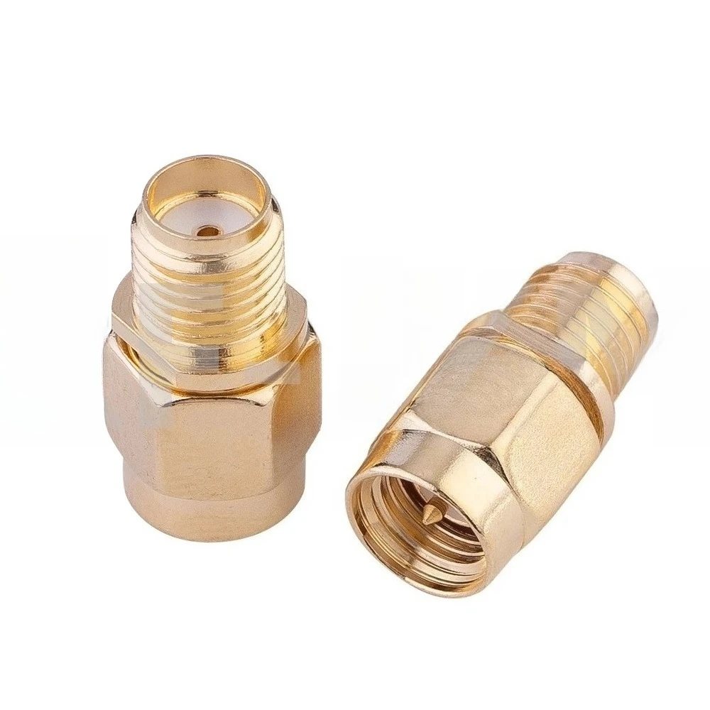 18 قطعة SMA/RP-SMA RF موصل محوري ، ذكر-أنثى محول زاوية مستقيمة/يمين لهوائي/جهاز التوجيه/نقل إشارة الطائرة بدون طيار