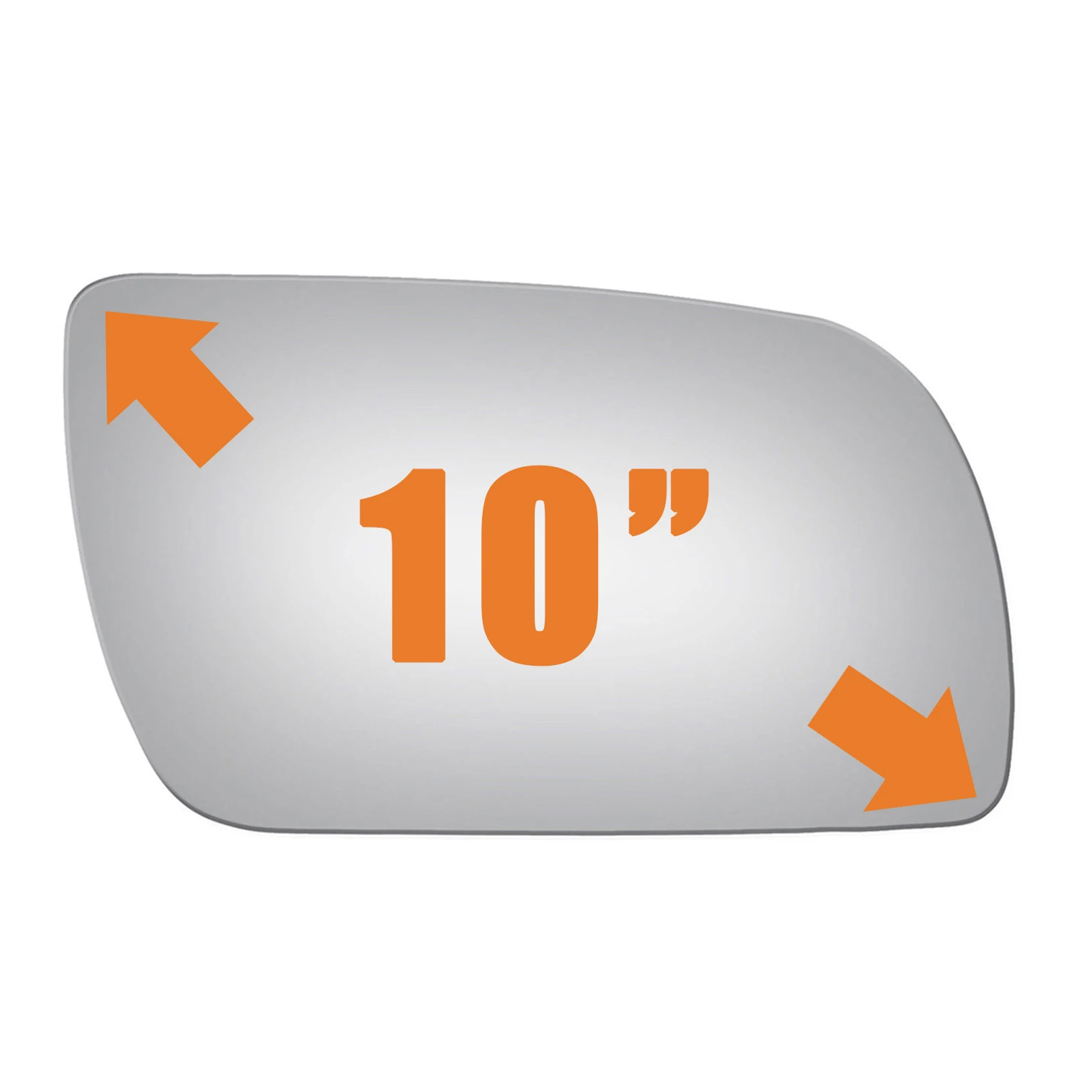 Passenger Right Side Mirror Glass fit for 1990-2000 Chevy 1500 2500 3500 Blazer GMC Jimmy Yukon CADILLAC Escalade MG-0002R