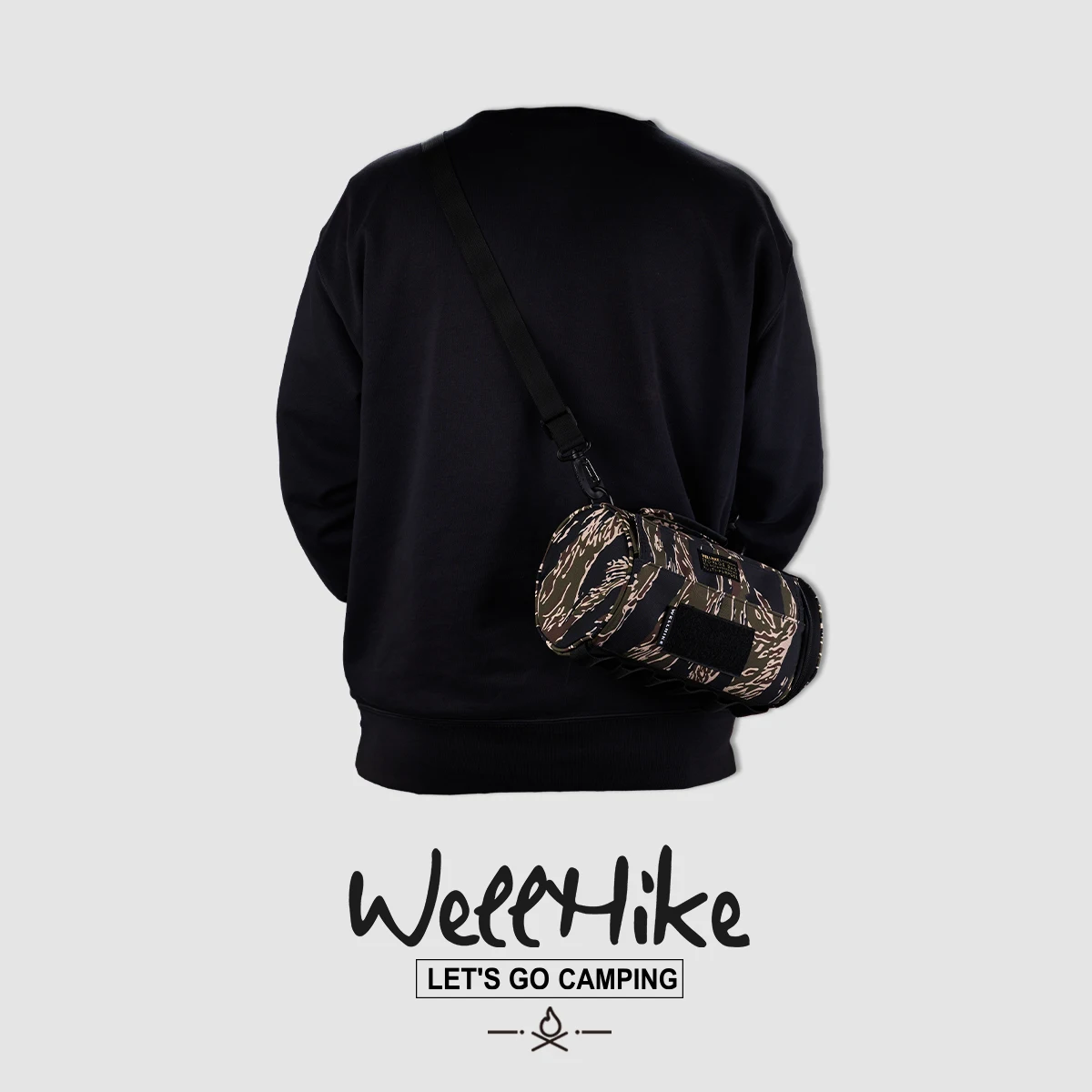 outdoor-wellhike-cylindrical-bag-multi-functional-crossbody-bag-tiger-skin-pattern-storage-bag-for-travel-and-hiking