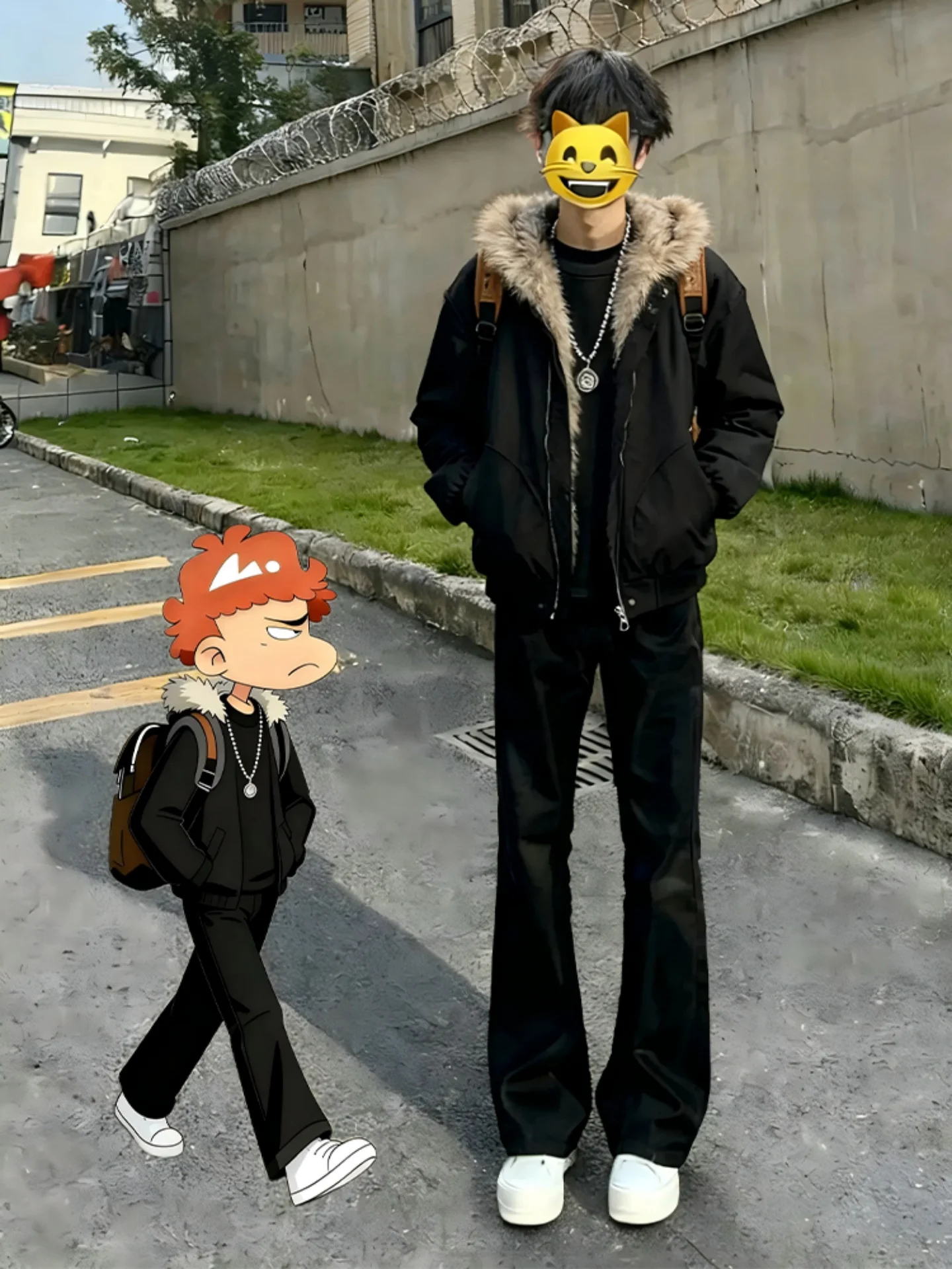 

Мужская зимняя куртка Cleanfit с капюшоном, утепленная флисом, с меховым воротником, повседневная, на молнии, цветная