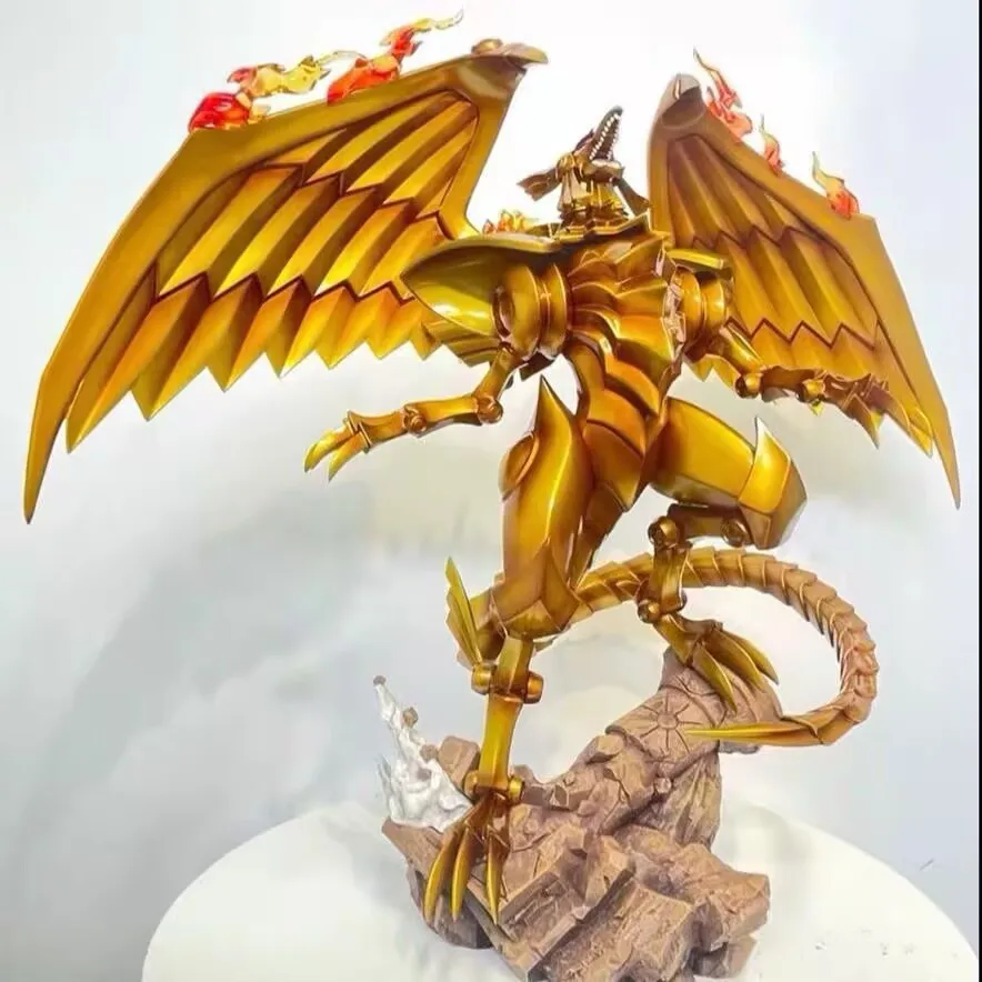 

NEW 27cm Duel Monsters Figure The Winged Dragon Of Ra Figures Statue Decoration Model Collection Doll Toy Kids Halloween Gifts