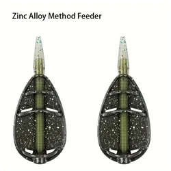 Method Feeder Accessories, Carp Fishing Feeder Tackle Set, Inline Zinc Alloy Feeder