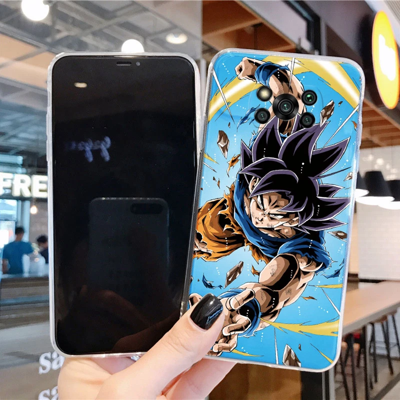 Funda de silicona suave para teléfono Xiaomi, carcasa de Super Dragons-Balls Son-Gokus para POCO X3 Bags, Poco X3 NFC X 3 Pro