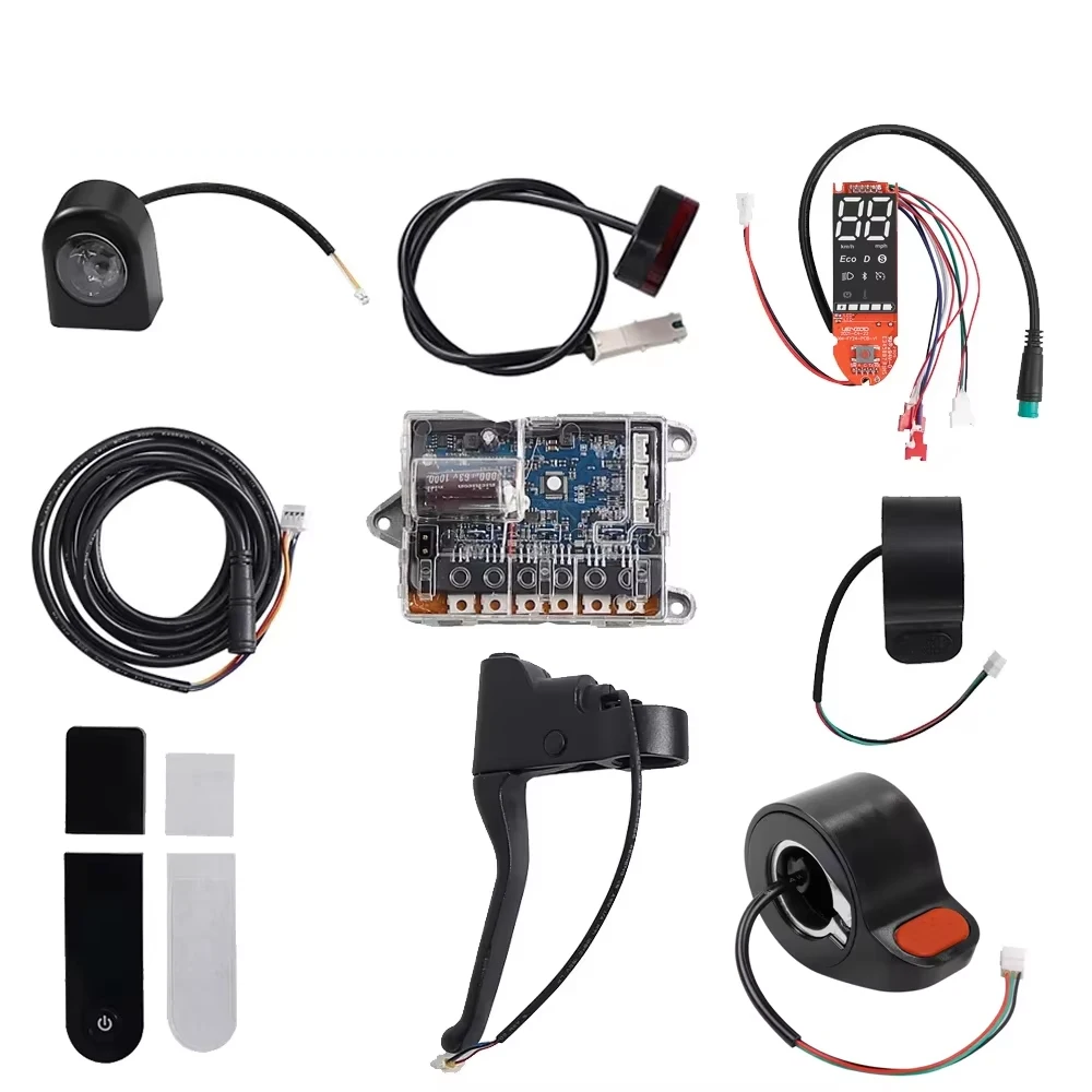 

Для Xiaomi M365/PRO контроллер материнской платы электрического скутера BT цифровой дисплей с тормозным рычагом ускорителя переднего и заднего фонаря
