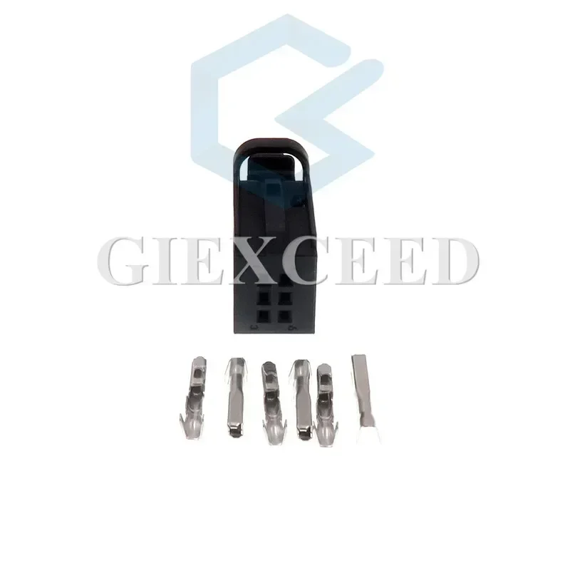 2 Sets 6 Pin 0-1534121-1 Automotive Car Door Reversing Rear Cover Plug Cable Connector AC Assembly Socket For Auto Benz