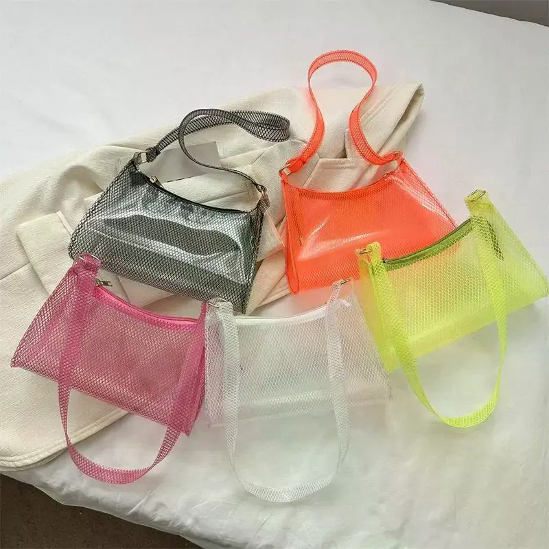 

Модная сумка из ПВХ, прозрачная сумка через плечо, водонепроницаемая сумка-мессенджер, сумка для телефона, женская сумка для хранения помады и ключей