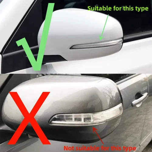 Imagen 2 del producto Luz indicadora de espejo retrovisor Exterior, lámpara de señal de giro para Suzuki s-cross SX4 S Cross 2014-2023 Vitara 2016-2023