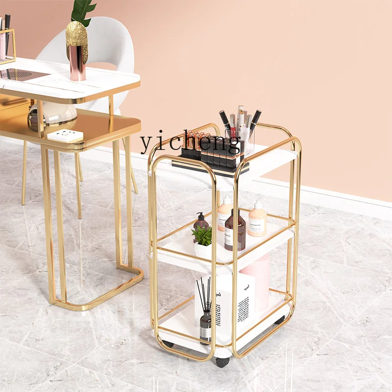 ZK Beauty Car Beauty Salon Dedicated Tool Trolley Small Microdermabrasion Machine Storage Rack