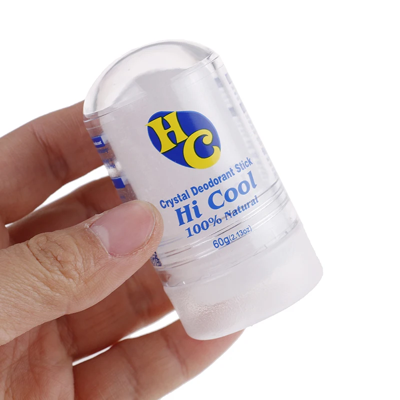60g 100% Natural Deodorants Stick Alum Crystal Deodorant Stick Underarm Removal view 4