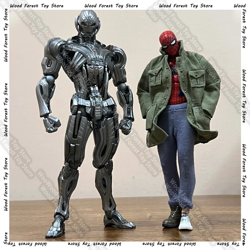 

Ac Toy 16cm Ultron Action Figures Kaiyodo Amazing Yamaguchi Avengers Anime Collection Ko Model Customized Gifts Toys
